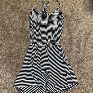 Stripped romper
